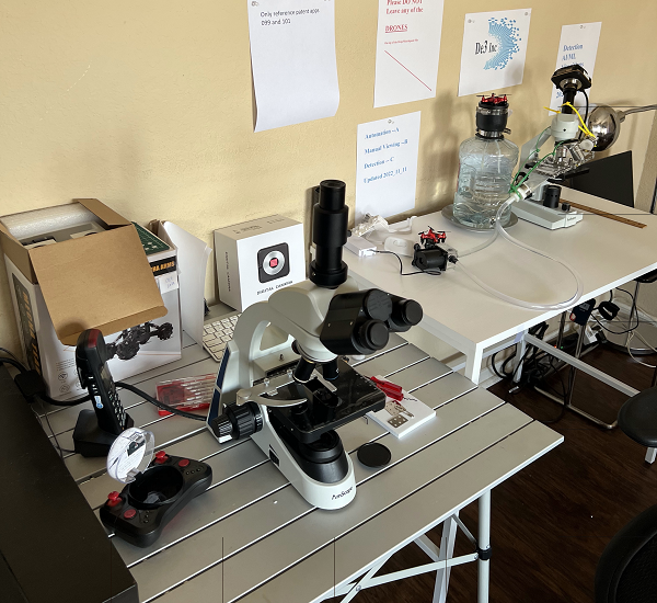 liquid viewing and detection